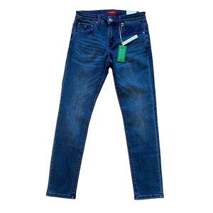 Guess Mid Rise Modern Skinny Avalon Jeans 29x30 Medium Wash Repreve Recycle